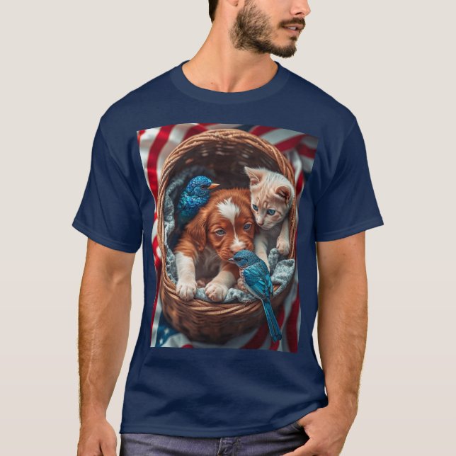Camiseta Temos um novo amigo (Frente)