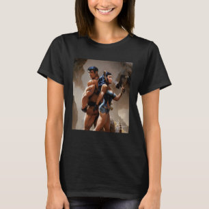 Camiseta Temos uns aos outros de volta por Don Castillo Art
