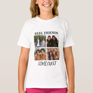 Camiseta Temp de Fotografia personalizada "verdadeiros amig