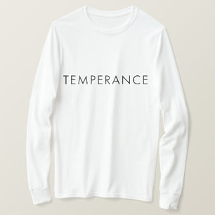 Camiseta temperança
