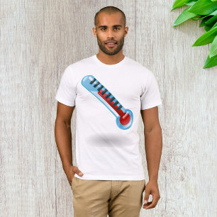 Camiseta Temperatura do termômetro