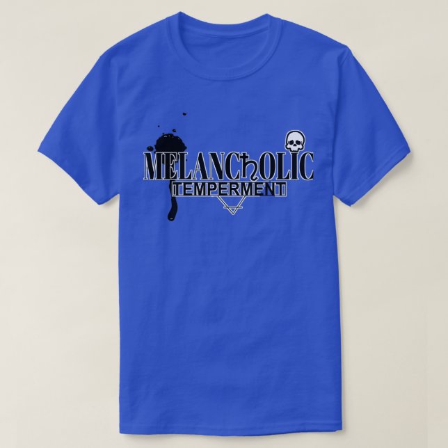 Camiseta Temperatura melancólica (Frente do Design)