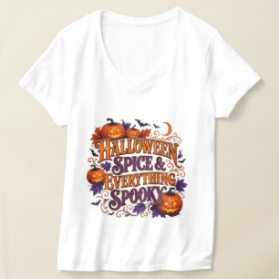 Camiseta Tempero de Halloween e Tudo Assustador