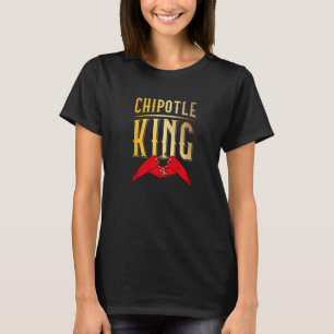 Camiseta Tempero de Sabor de Comida Apimentada Chipotle Kin