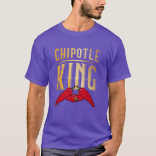 Camiseta Tempero de sabor de comida apimentada da família C