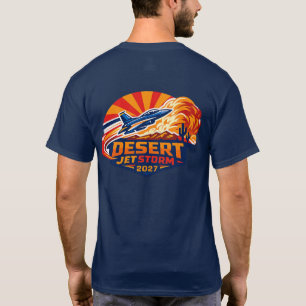 Camiseta Tempestade a Jato no Deserto 2027