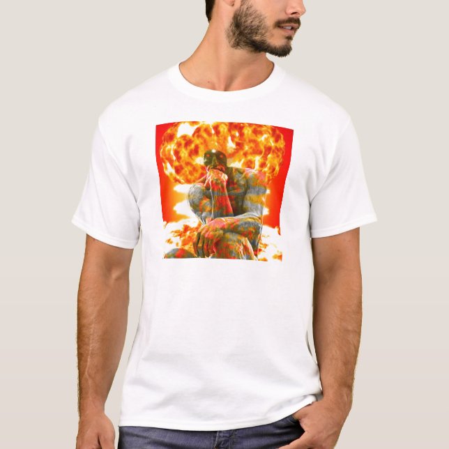 Camiseta Tempestade atômica (Frente)