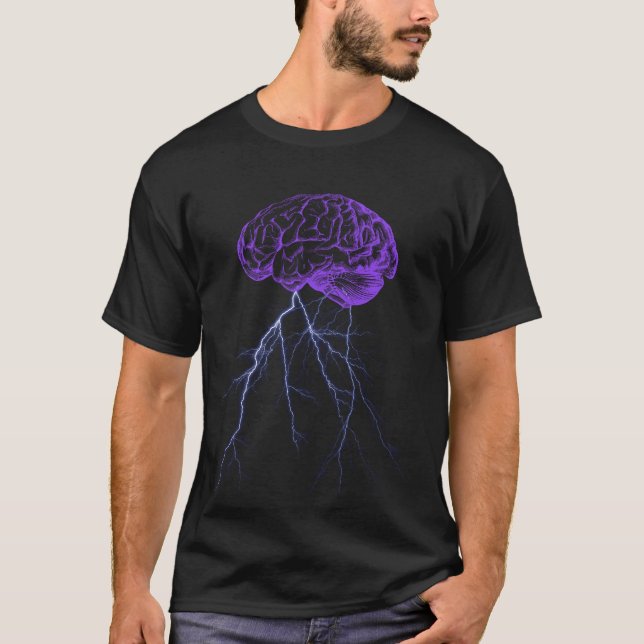 Camiseta tempestade cerebral (Frente)