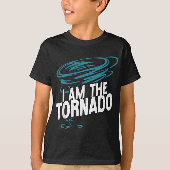 Camiseta Tempestade Chaser Furricane Meteorologia Tornado E (Frente)