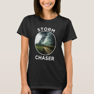 Camiseta Tempestade Chaser Meteorologista Furacão Tornado T
