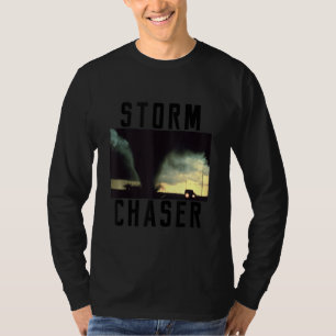 Camiseta Tempestade Chaser Tornado Imagem Climática