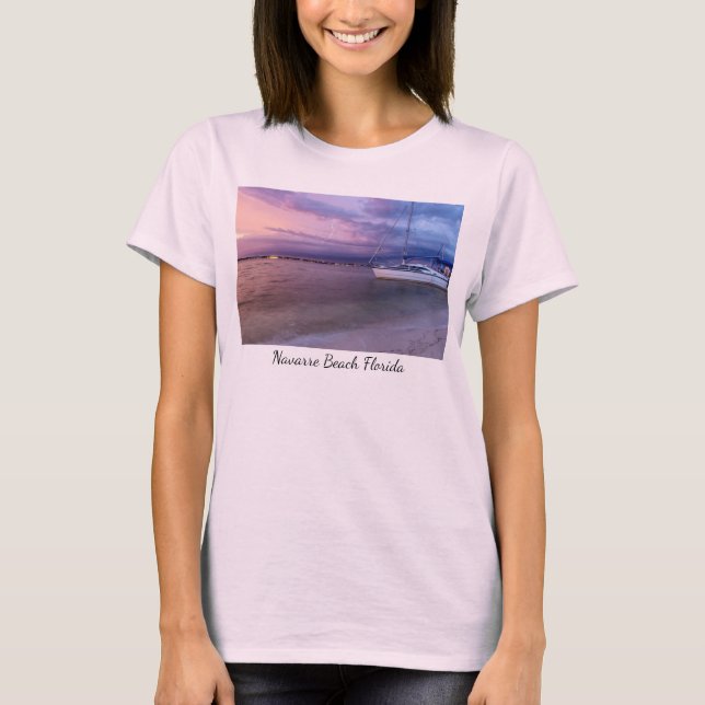 Camiseta Tempestade chegando a Navarre Florida T-Shirt (Frente)