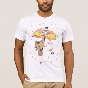 Camiseta Tempestade da chuva do milho de doces