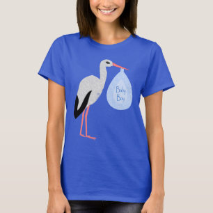Camiseta Tempestade de Bebê Azul