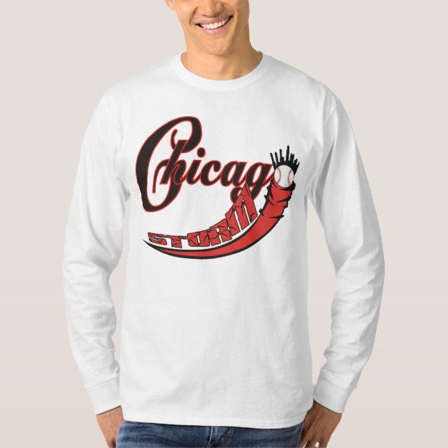 Camiseta tempestade de Chicago (Frente)