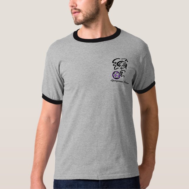 Camiseta Tempestade de Georgetown (Frente)
