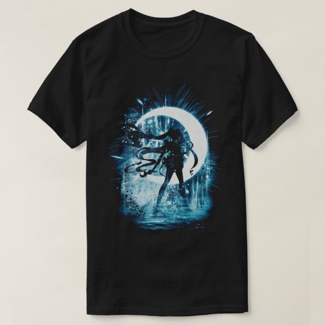 Camiseta tempestade de lua (Frente do Design)