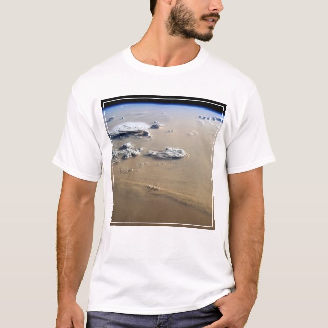 Camiseta Tempestade De Poeira Nos Mares De Areia Do Deserto (Frente)