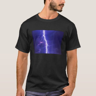 Camiseta Tempestade de raios roxos - Tempestade elétrica St