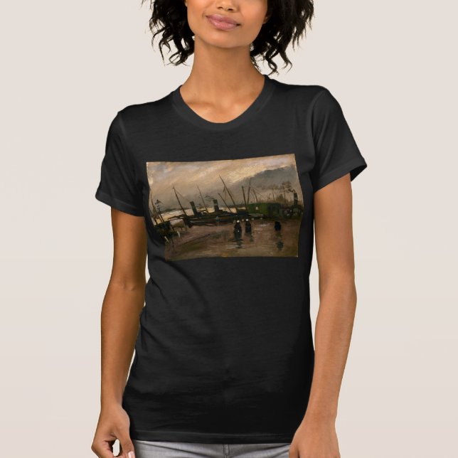 Camiseta Tempestade dos Pescadores de Amsterdã, por Vincent (Frente)
