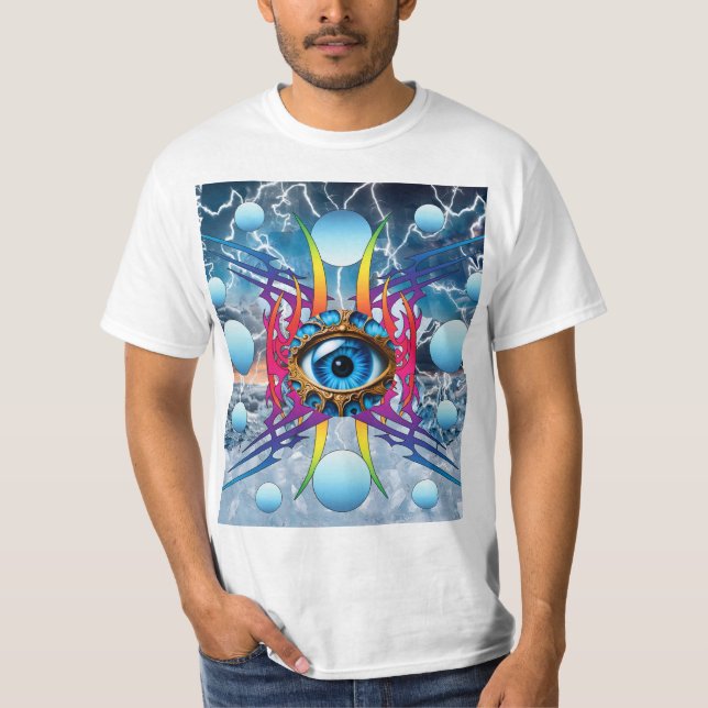 Camiseta Tempestade elétrica (Frente)