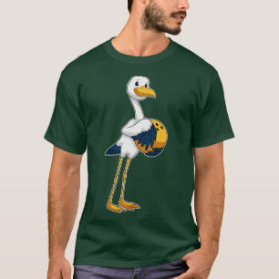 Camiseta Tempestade em Boliche com Bola de boliche