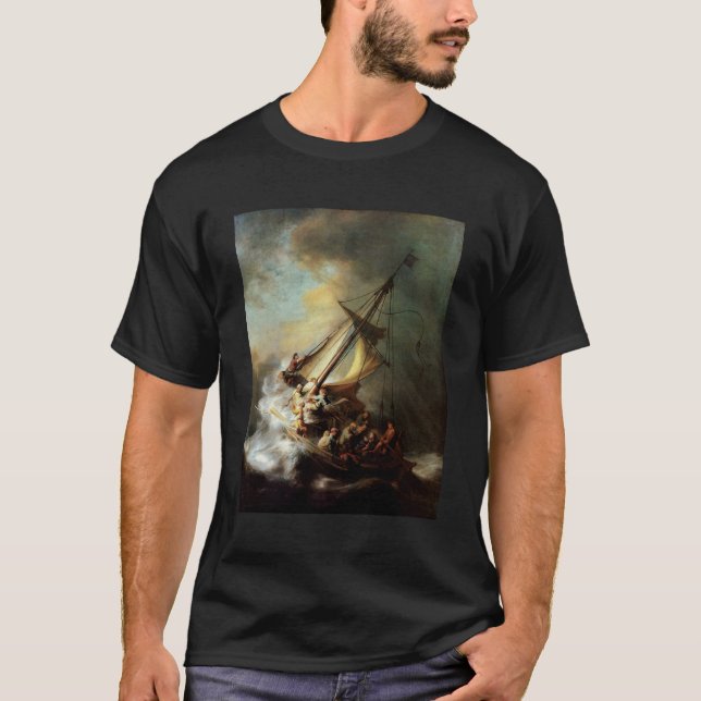 Camiseta Tempestade no mar de Galilee (Frente)