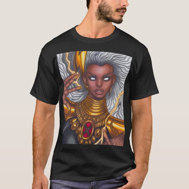 Camiseta Tempestade ~ Ororo Munroe (Frente)