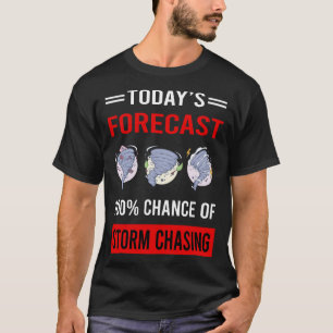 Camiseta Tempestade perseguindo caçador de tempestades