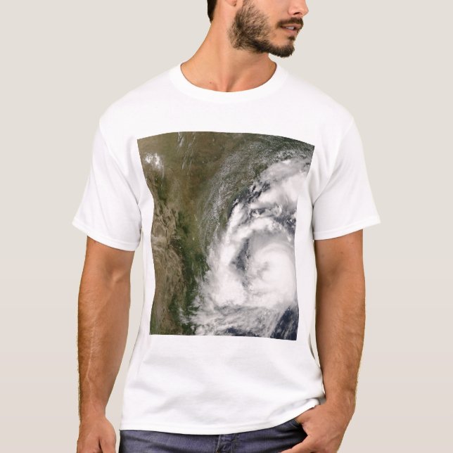 Camiseta Tempestade tropical Dolly (Frente)