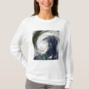 Camiseta Tempestade tropical Hanna sobre a costa leste