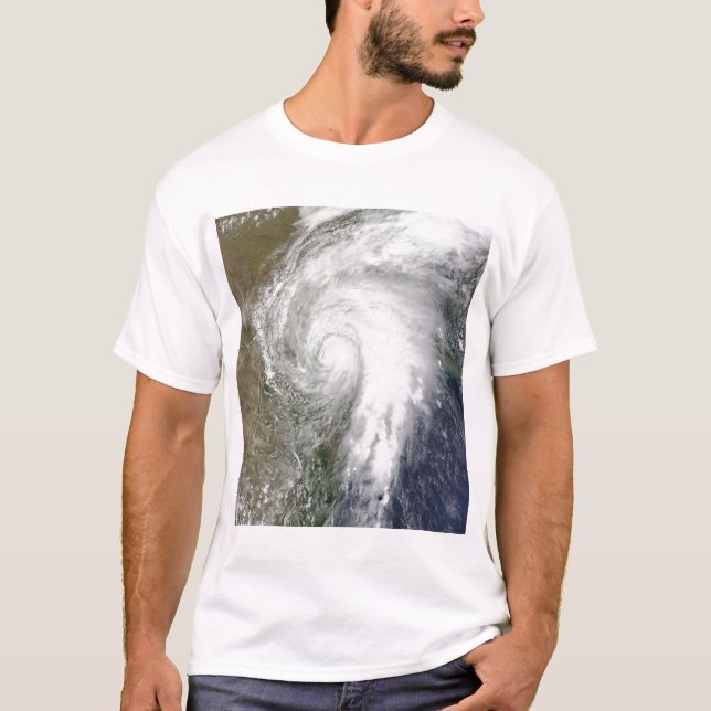 Camiseta Tempestade tropical Hermine sobre o Texas (Frente)