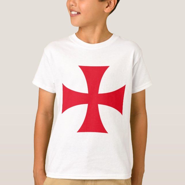 Camiseta Templar Cross Kid's Tee Shirt (Frente)
