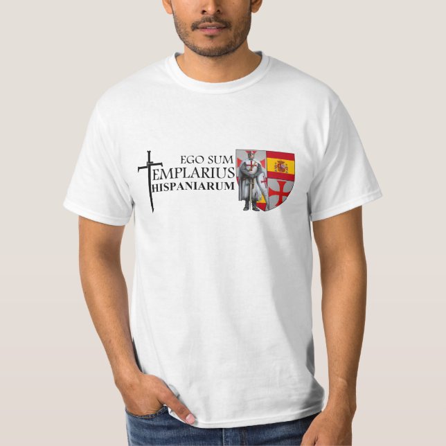 Camiseta Templário Hispaniarum Shirt Nr. 0222092013 (Frente)