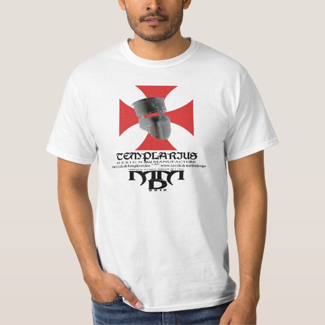 Camiseta Templário Templarius Shirt Nr. 0423032014 (Frente)