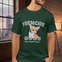 Camiseta Template Men's T-Shirts Pet Puppy Custom Frenchie 