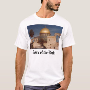 Camiseta Temple Mount Jerusalem, abóbada da rocha