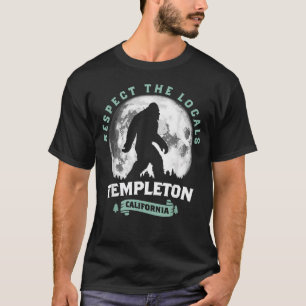 Camiseta Templeton Califórnia Bigfoot Passeio Noturno