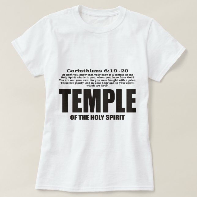CAMISETA TEMPLO (Frente do Design)