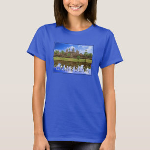 Camiseta Templo Angkor Wat Camboja, Kampuchea