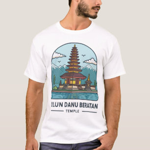 Camiseta Templo Bali Ulun Danu Beratan