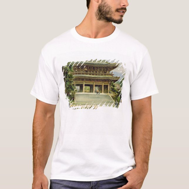 Camiseta Templo budista em Kyoto, Japão (Frente)