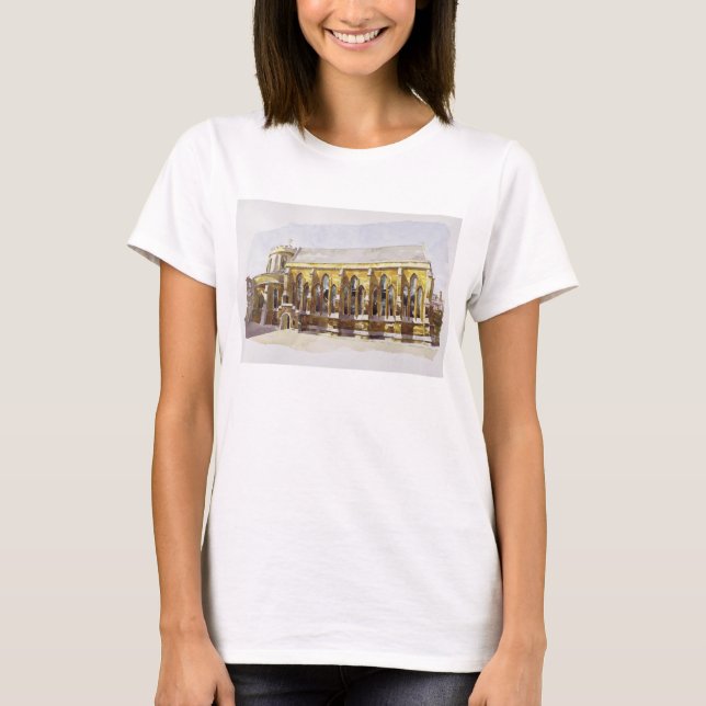 Camiseta Templo da igreja do templo (Frente)