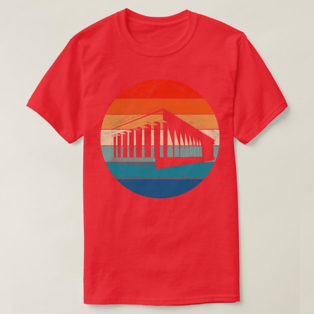 Camiseta Templo de Artemis (Frente do Design)