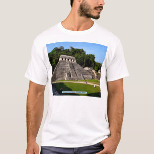 Camiseta Templo de Inscrições, Palenque, México