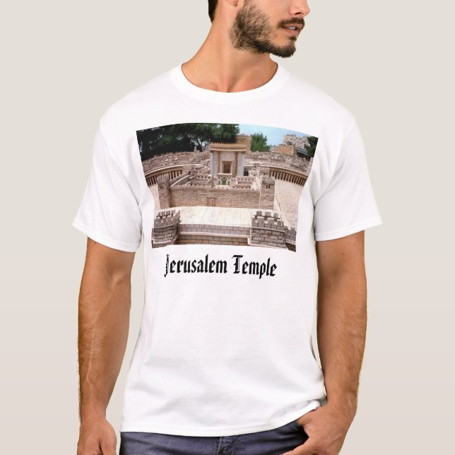 Camiseta Templo de Jerusalem, templo de Jerusalem (Frente)