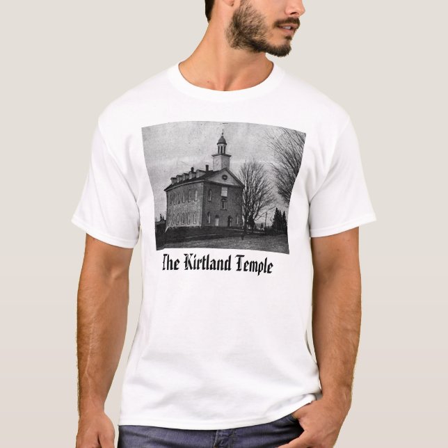 Camiseta Templo de Kirtland, o templo de Kirtland (Frente)