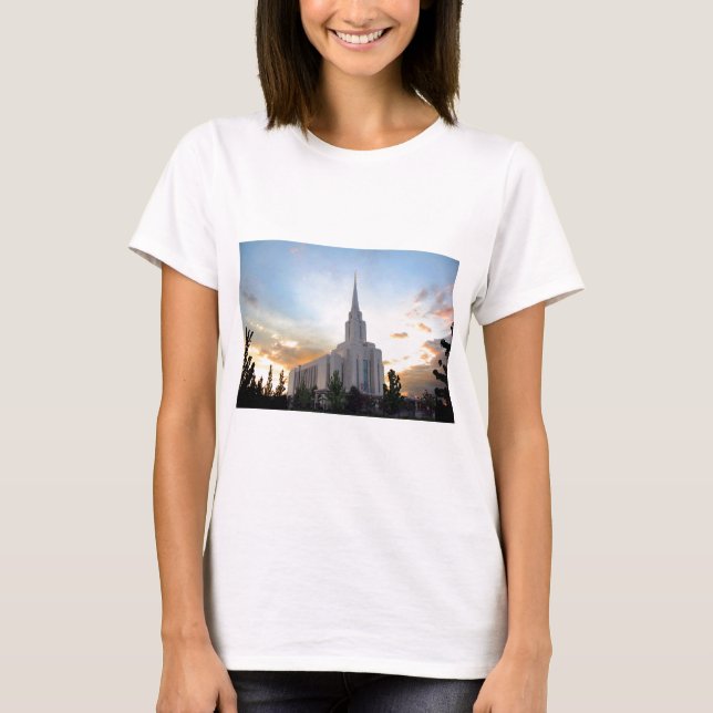 Camiseta Templo de Oquirrh Mountain (Frente)