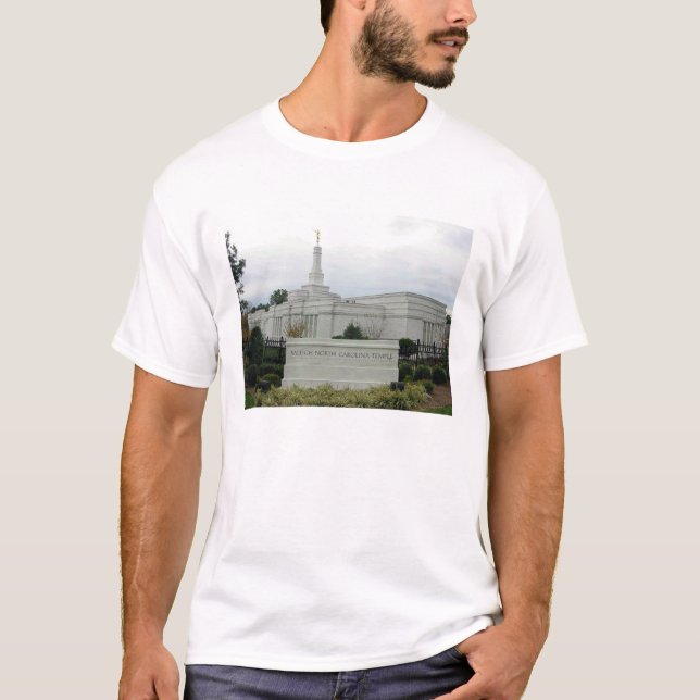 Camiseta Templo de Raleigh NC LDS (Frente)