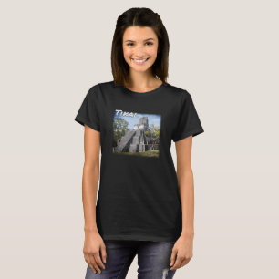 Camiseta Templo de Ruínas Tikais da Guatemala